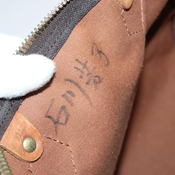 LOUIS VUITTON Monogram Speedy 35 Hand Bag M41524 LV Auth 141794 - Picture 10 of 16